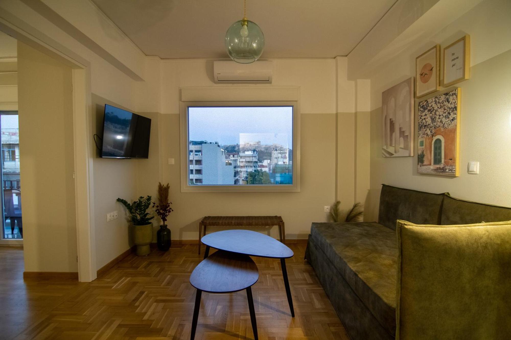 Апартаменти Stunning Acropolis View - 500M Metro - At Historical Center Афіни Екстер'єр фото